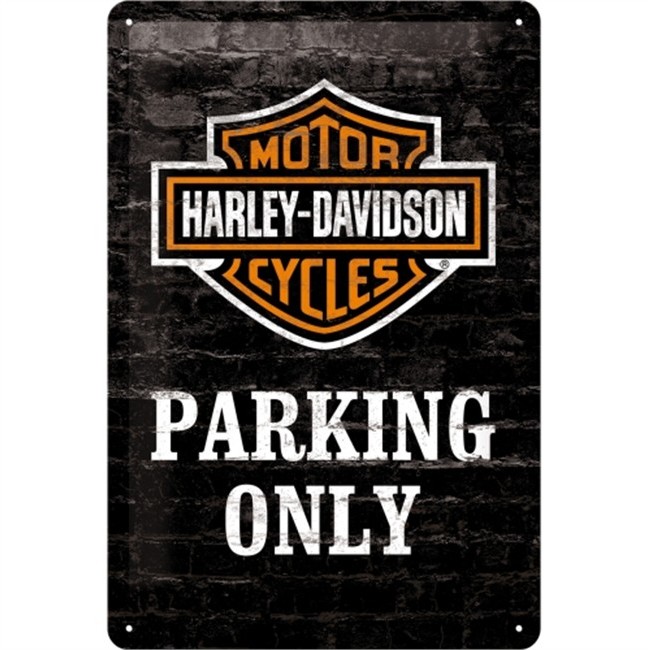 Plakat 20x30 Harley-davidson Parking Only