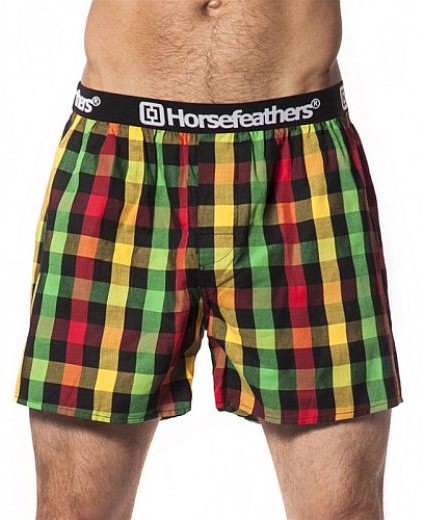 Horsefeathers bielizna męska APOLLO BOXER SHORTS rasta)