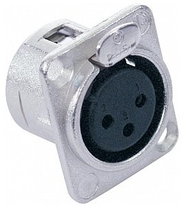 Neutrik Gniazdo montażowe XLR 3pin NC3FDL-1 30200580