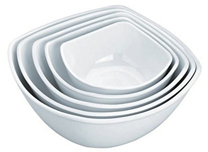 Lacor 62780 vierecking misa z Melamine, 123 X 123 X 63 MM, 0,4 L 62780