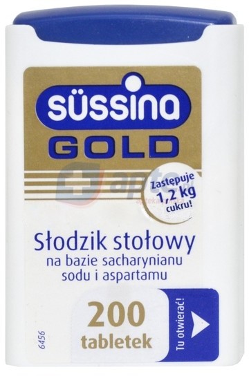 Instamina Sussina Gold słodzik x200 tabletek