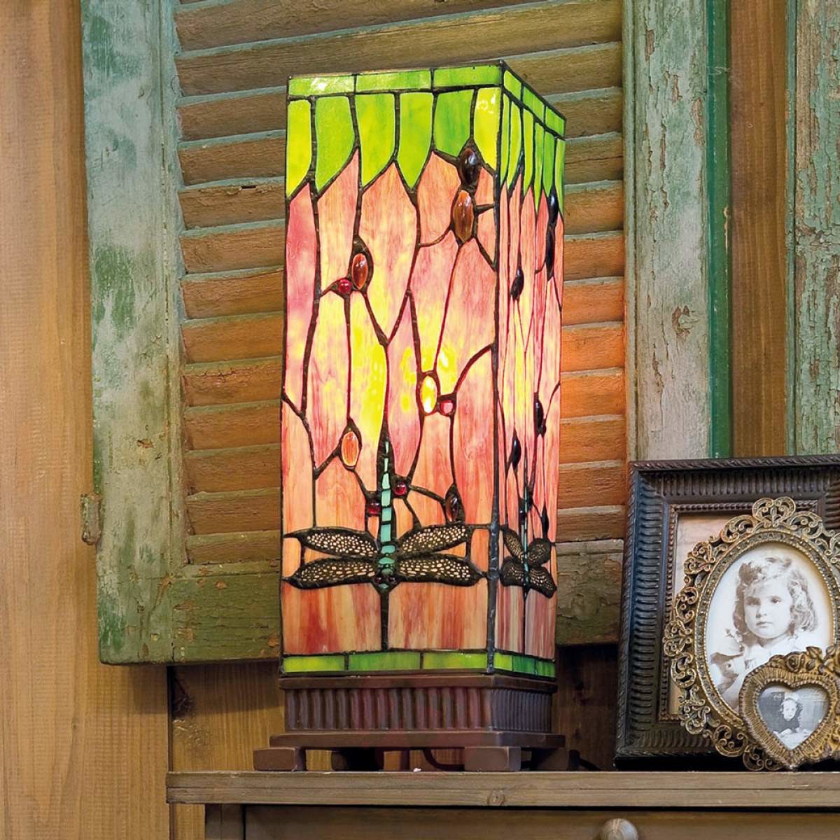 Clayre & Eef Bajkowa lampa stołowa Fairytale 45 cm