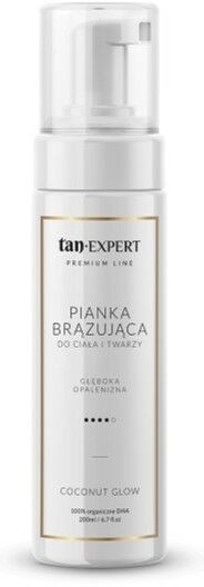 Tan Expert TanExpert Coconut Glow pianka samoopalająca z wodą kokosową 200ml