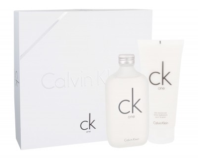 Calvin Klein CK One zestaw Edt 200ml + 200ml Balsam unisex