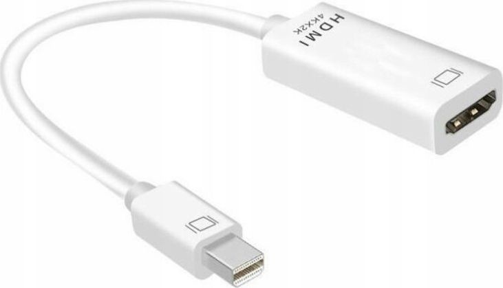 PAWONIK Adapter AV  Adapter mini Display Port HDMI 4K Thunderbolt MAC JL-MD1001K