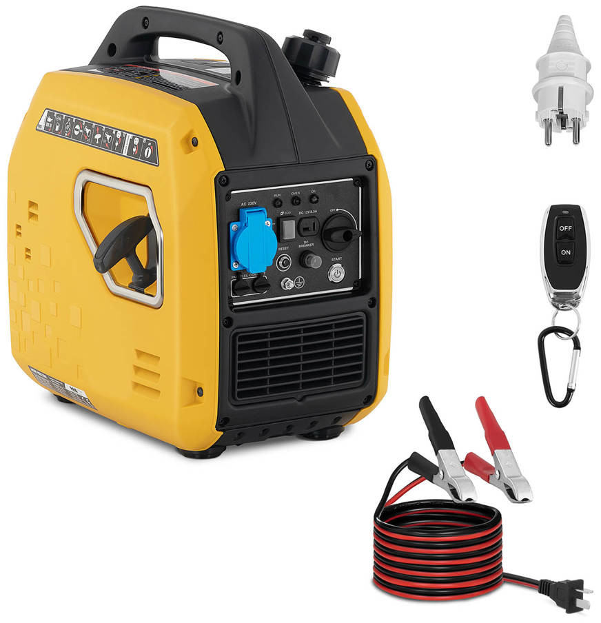 MSW Motor Technics 456 Agregat prądotwórczy rozruch elektryczny MSW moc maksymalna 2100 W napięcie 230/12 V) 45679143 79143-uniw