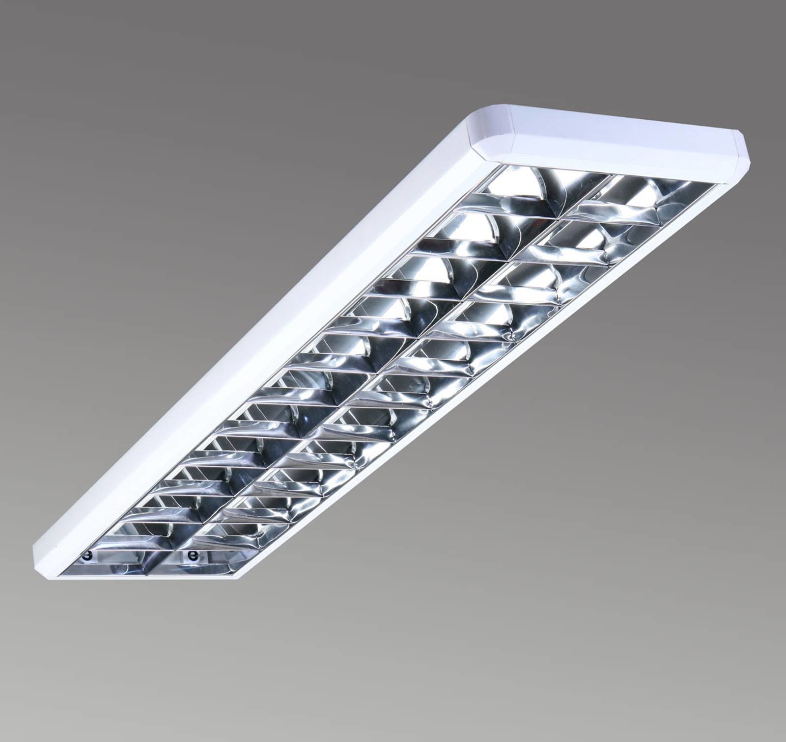G & L HANDELS GMBH Oprawa rastrowa 432, biała, długość 124,5 cm