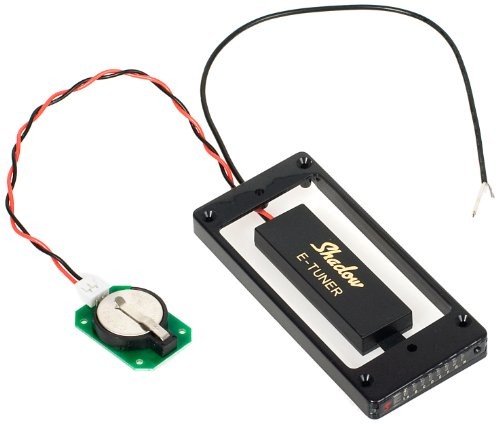 Shadow Electronics Tuner Shadow humbucker do gitar z wypukłą oświetlenie, czarny SHHBTCTB