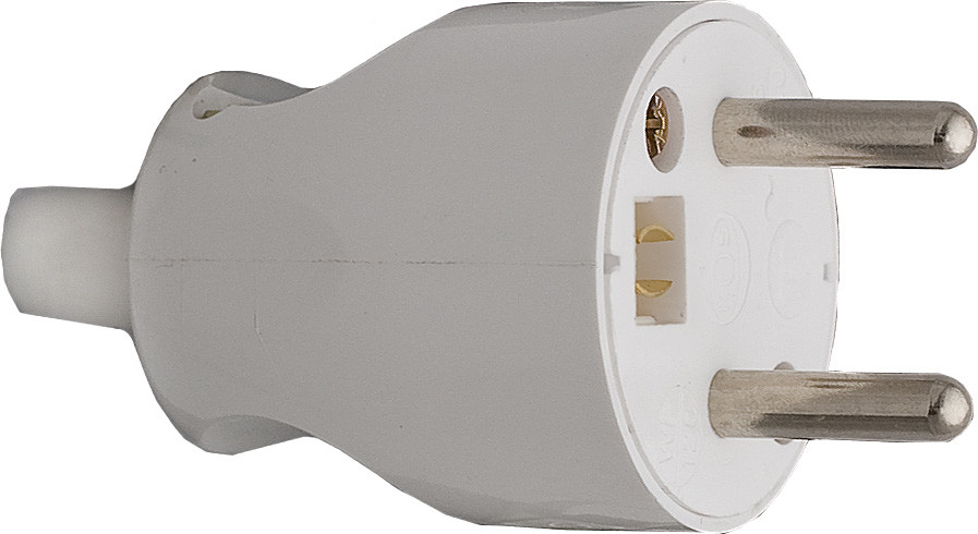 Schneider POWER-Wtyczka-rozbieralna-prosta-2P+Z-16A-250V~-BIAŁY-IP20 480460