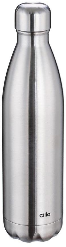 Cilio Butelka termiczna CLIO, srebrna, 750 ml