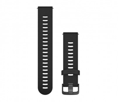 GARMIN Pasek silikonowy czarno-popielaty do koperty 20mm (010-11251-1G)