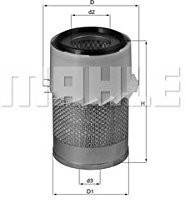Mahle knecht LX 730 filtr powietrza LX 730