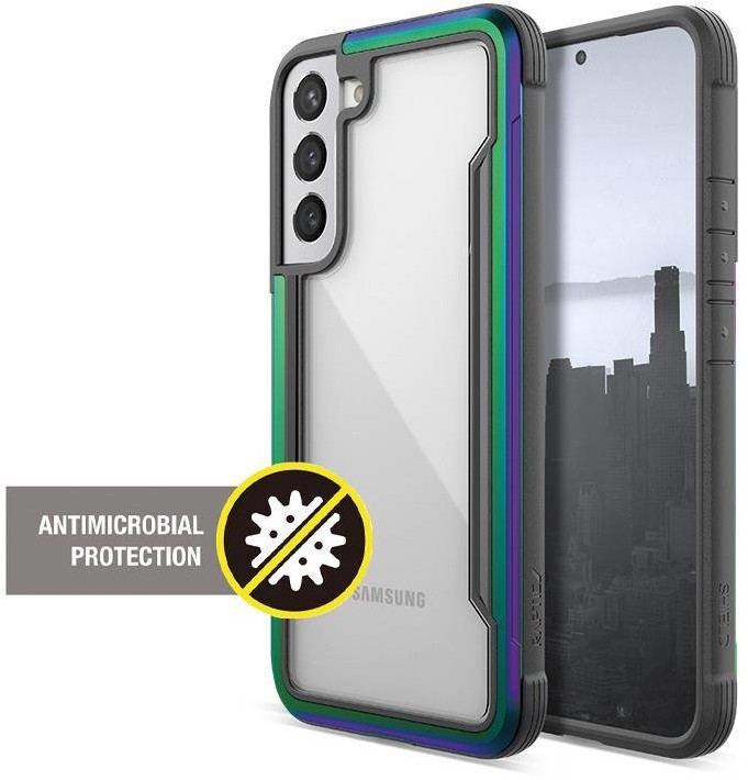 X-Doria Raptic Shield Pro - Etui Samsung Galaxy S22+ 5G (Antimicrobial Protection) (Iridescent) b2btrade-22402-0