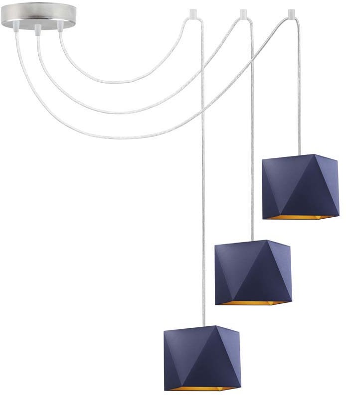 LYSNE Designerska lampa wisząca KANO GOLD 400040/86 D3
