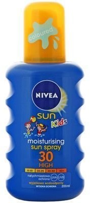 Nivea Sun, spray ochronny dla dzieci, SPF 30, 200 ml