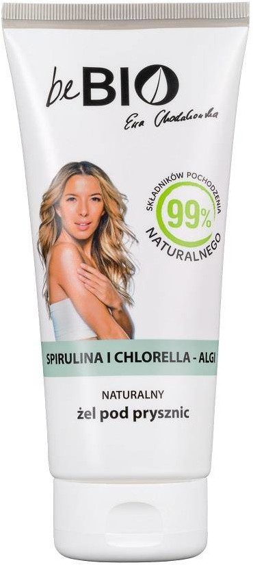 BeBio Ewa Chodakowska Naturalny żel pod prysznic Spirulina i Chlorella - Algi 200ml 97056-uniw
