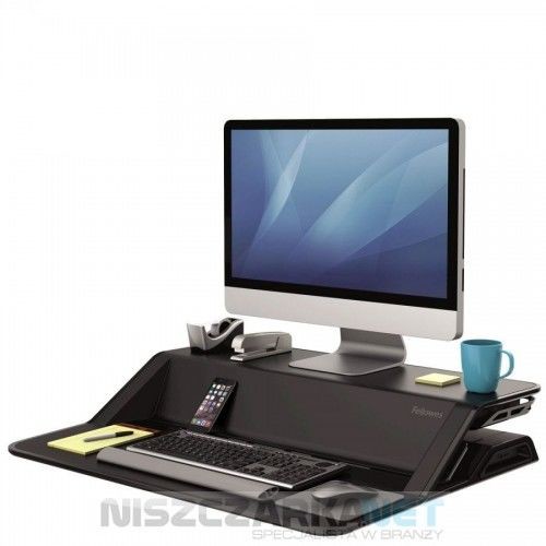 Fellowes Stanowisko do pracy Sit-Stand Lotus - czarne