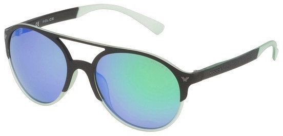 Police Okulary przeciwsłoneczne Unisex SPL163556PCV (55 mm) S0329626