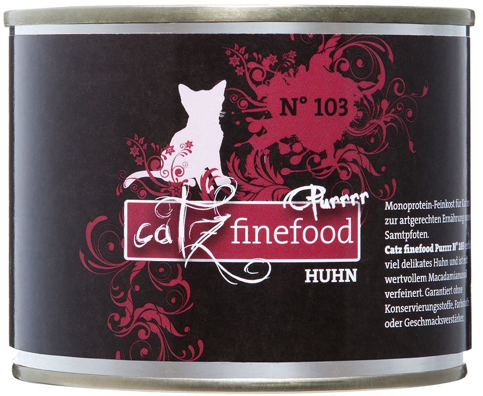 Catz Finefood Purrrr w puszkach, 12 x 200 g / 190 g - No. 107, kangur (12 x 200 g)