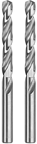HSS kwb kwb Wiertło do metalu o średnicy 2 mm, G Silver Star 2 sztuki 206520 (do 40% szybsze, 50% mniejszy docisk, precyzyjnie oszlifowane, DIN 338) 206-520