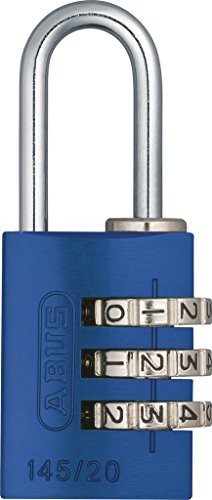 Abus ABUS  145/20 Kłódka 20 MM BLUE połączenie z aluminiowego 46568  Abu... 14520BLU