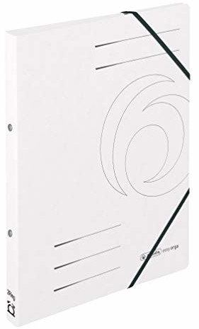 Herlitz Colorspan skoroszyt pierścieniowy A4, biały, mechanizm pierścieniowy 11255429