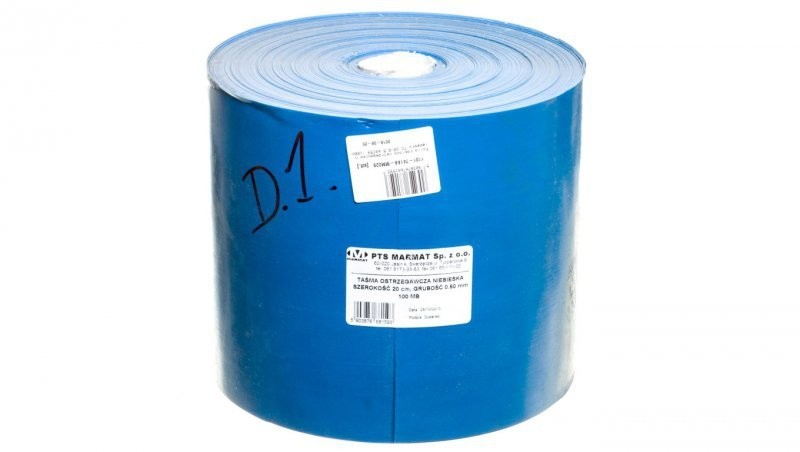 Marmat Folia kablowa ostrzegawcza niebeska TO 20/0,5 68159 /100m/ 68159