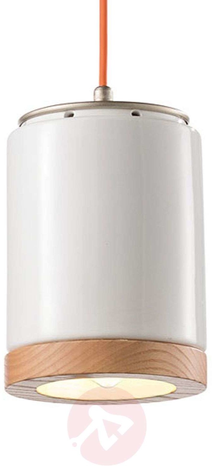 Ferro Luce Pendelleuchte C988 im skandinavischen Stil weiß