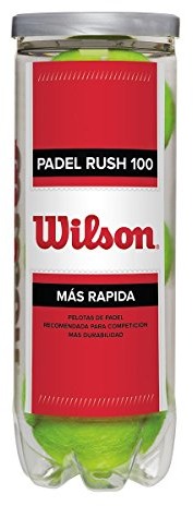 Wilson dorosłych piłki tenisowe padel Rush 100, żółty, NS, wrt13 6500 0887768339241