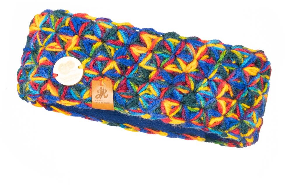 Niezwykle ciepła opaska na głowę Handmade