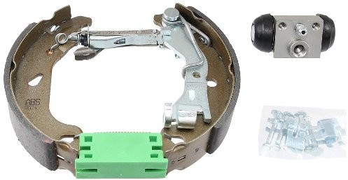 ABS All Brake Systems ABS 111447 hamulca komplet szczęk, kompletny zestaw z zamkiem cylindrycznym kół 111447