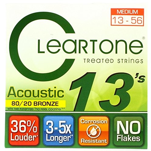 Cleartone 7613 80/20 Brąz zestaw strun akustycznych, średni CL7613