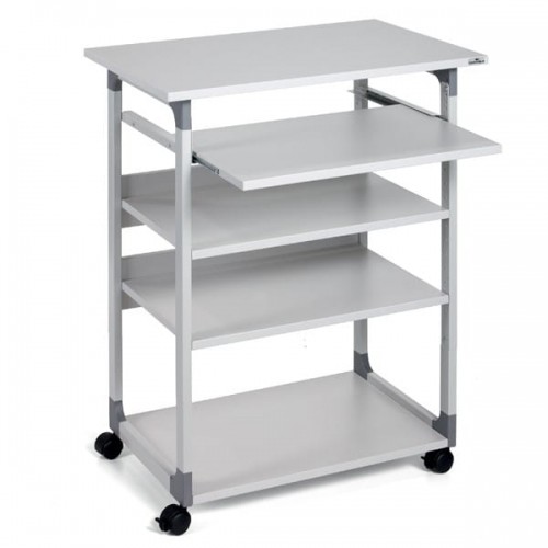Durable Stolik do komputera SYSTEM COMPUTER TROLLEY 75 VH szary /372010/ DU1032-5