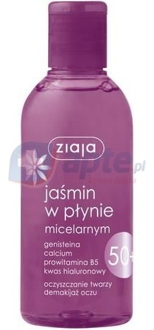 Ziaja podrażniona Jaśminowa jaśmin w płynie micelarnym 50+ 200ml