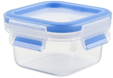 Tefal Master pojemnik do przechowywania żywności dla żywności, prostokątne, przezroczysty/niebieski, przezroczysty/niebieski, 0,25 L K3021612