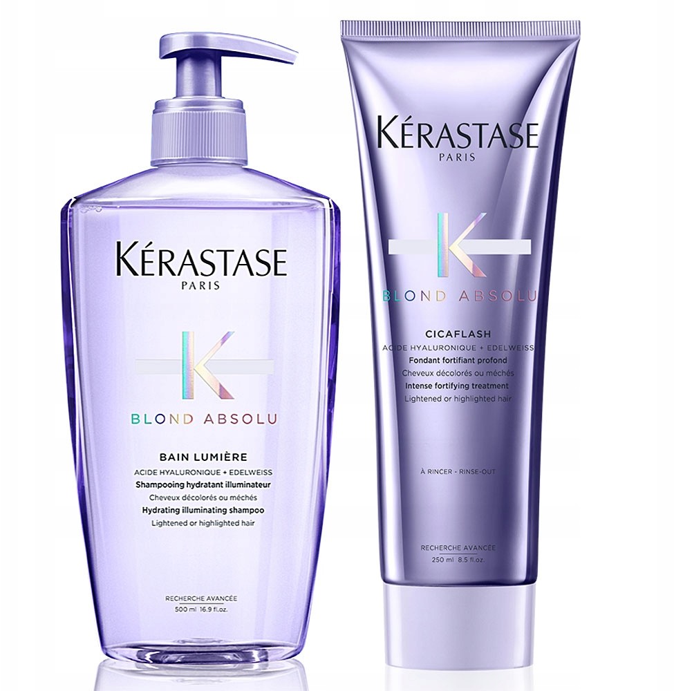 Kerastase Blond Absolu Szampon Lumiere 500 Odżywka