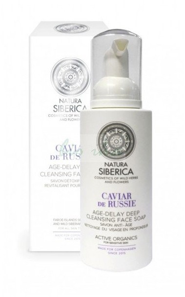 Natura Siberica Kopenhaga Głęboko oczyszczające mydło do twarzy przeciwzmarszczkowe Rosyjski Kawior 175ml ponad 3000 punktów odbioru w całej Pols 4744183016644