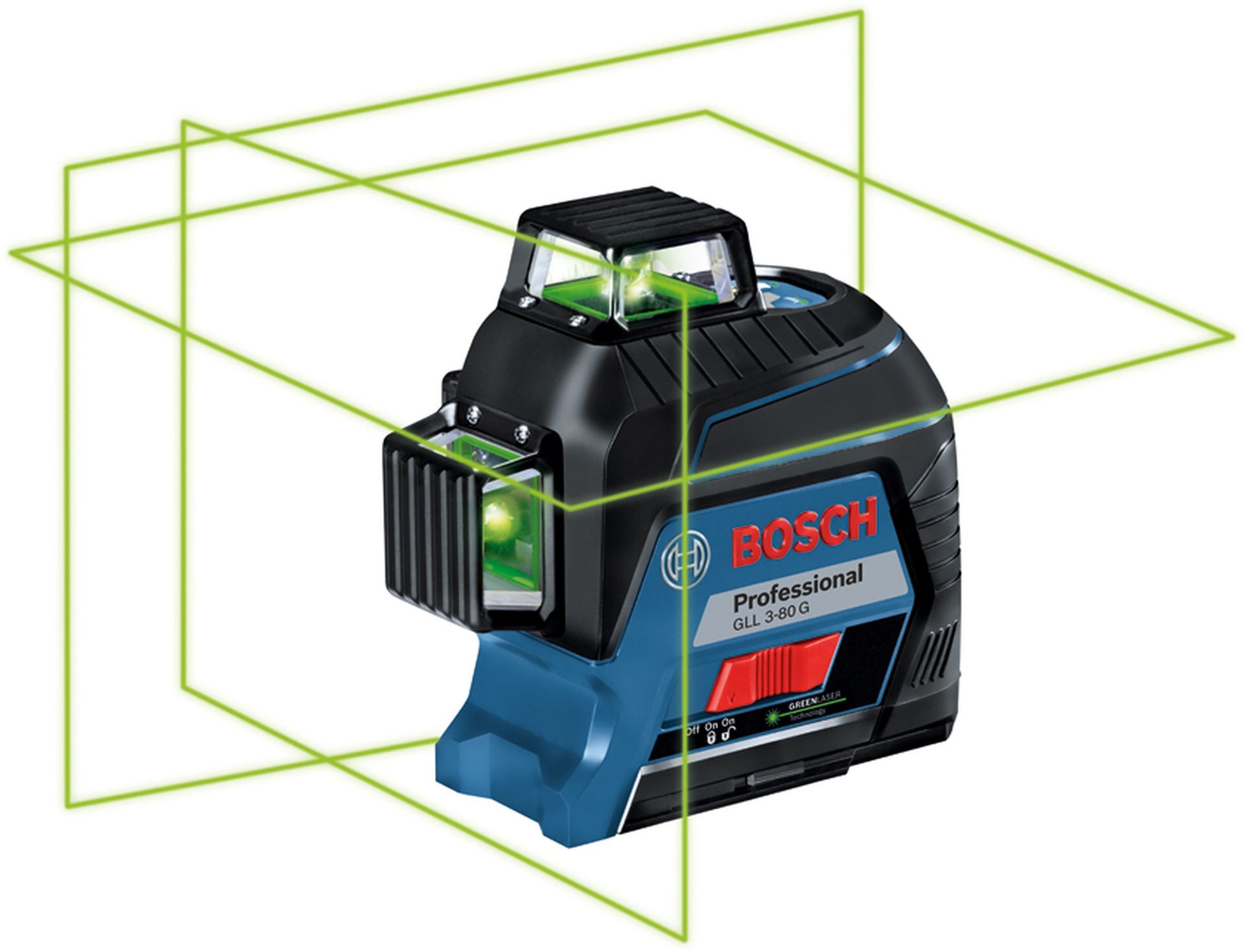 Bosch GLL 3-80 G Laser z zieloną wiązką 0601063Y00