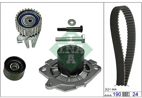 INA Zestaw paska rozrządu z pompą wody INA 530 0622 30