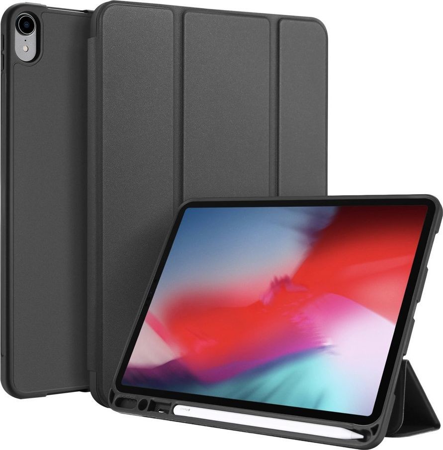 Dux Ducis Etui do tabletu  DUX DUCIS Osom żelowe etui na tablet Smart Sleep z podstawką iPad Pro 11 2018 czarny uniwersalny