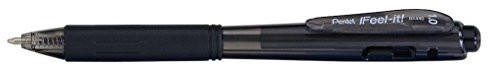 Pentel długopis, wyjątkowo miękki schreibend, czarny BX440-A
