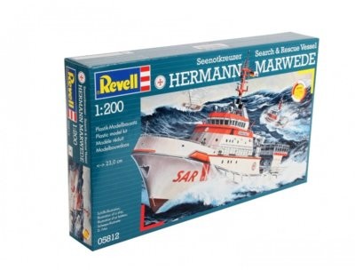 Revell Sea rescue cruiser DGzRS HERMANN MARWEDE (REV-05238)