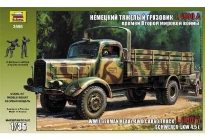 Zvezda Heavy German Cargo Truck L 4500 S