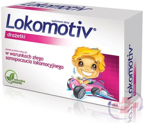 Aflofarm Lokomotiv x8 drażetek