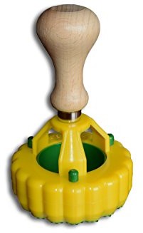 Tagliapasta.com Foremka do wycinania margerytka D. 90 MM z sprężyny wykonana ravioli reflektor 990275 (Art.275)