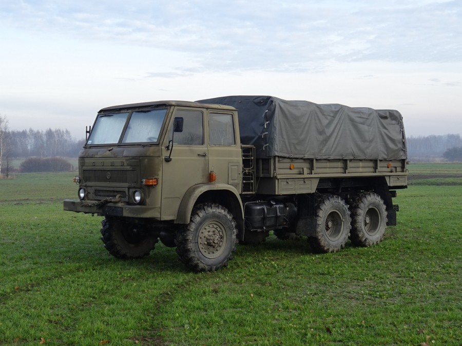 OFF-ROAD wojskową ciężarówką Łódź TAAK_ORWC