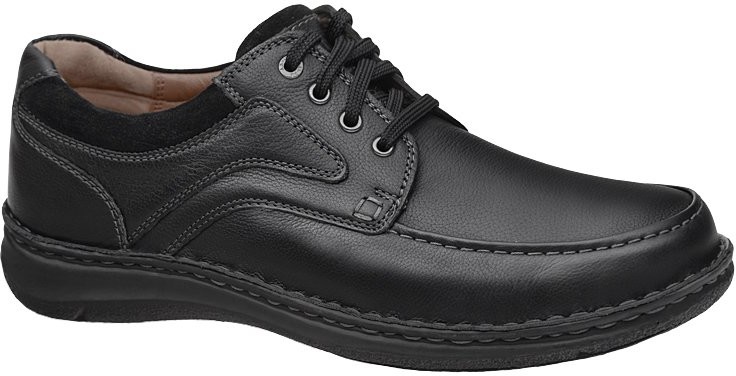 Josef Seibel Półbuty 43662 238 100 Anvers 62 K Schwarz Czarne XXL 20071