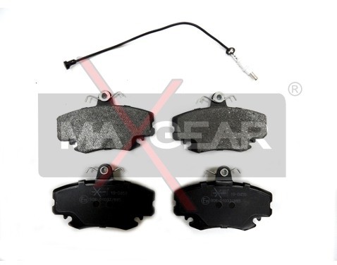 MaxGear Zestaw klocków hamulcowych, hamulce tarczowe 19-0459