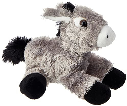 Aurora 12504, Mini Flopsie osiołek, 20 cm, pluszowe zwierzątko, szare 12504