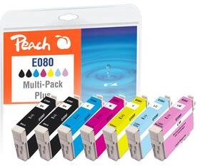 Peach Tusz T0807 MultiPack Plus kompatibilní 319558)